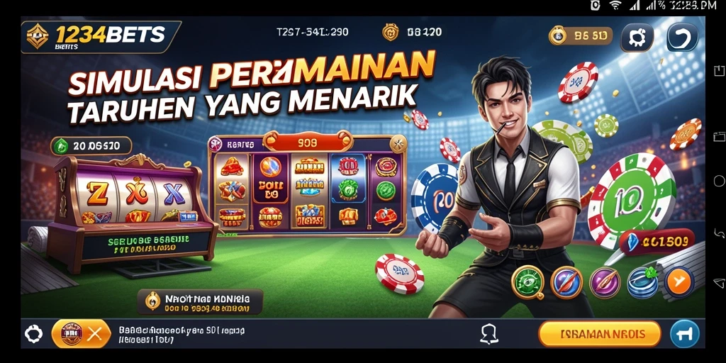 Tampilan gameplay menarik dari 1234BETS yang memikat.