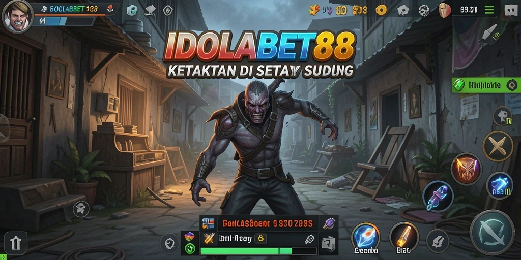 Screenshot gameplay menegangkan dari IDOLABET88 yang penuh dengan kengerian.