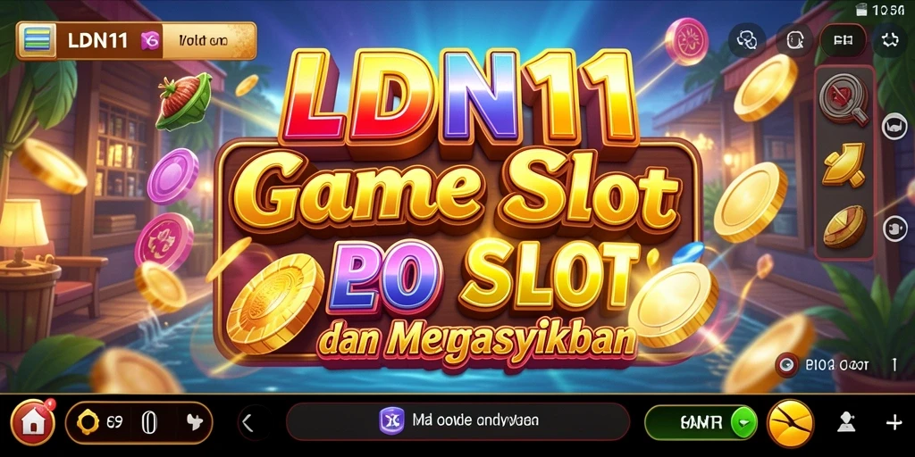 Tampilan gameplay LDN11 dengan grafis Slot yang menarik.