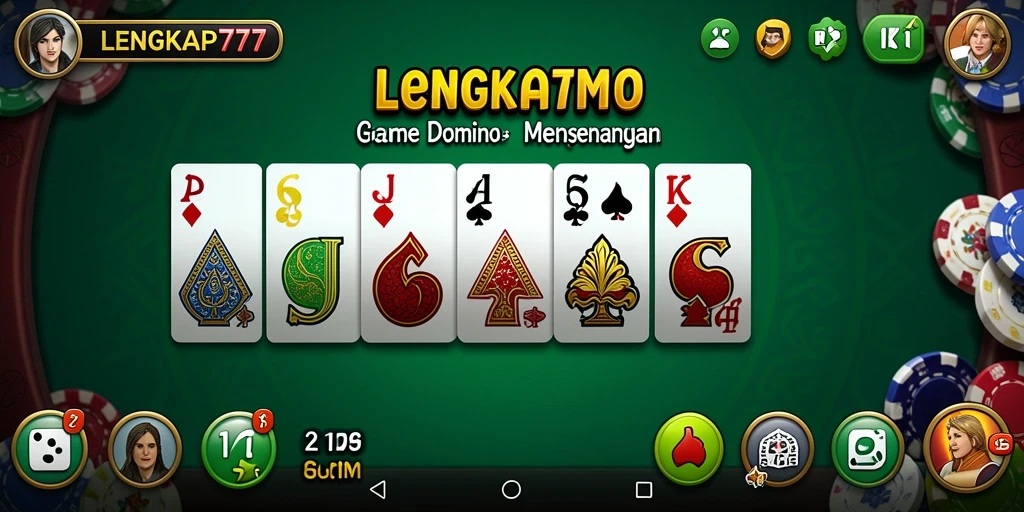Tampilan gameplay seru dari LENGKAP777 yang menarik.