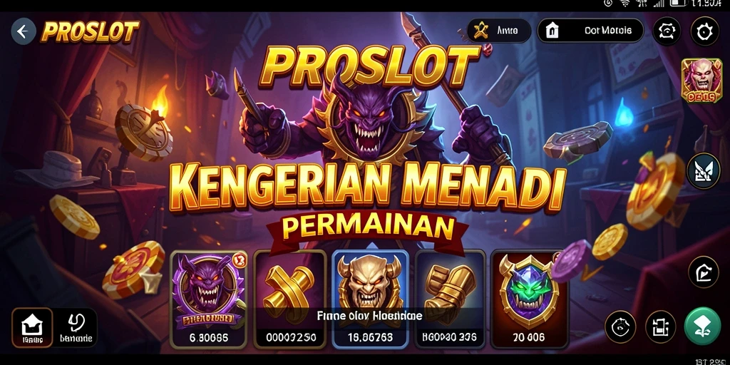 Gameplay PROSLOT yang mencekam dengan suasana Horror yang menakutkan.