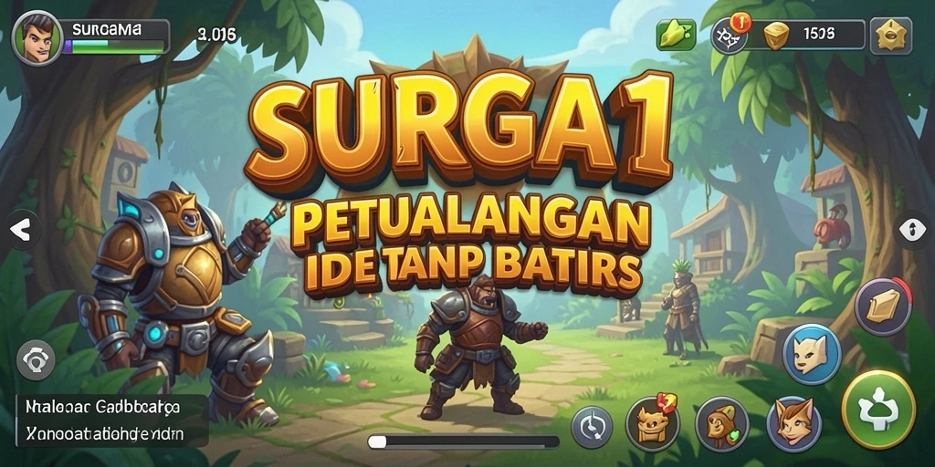 Tampilan gameplay SURGA11 yang menakjubkan dan menarik perhatian.